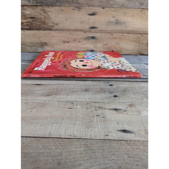 Vtg 1972 A Golden Book / Raggedy Ann - A Thank You, Please, and I Love You Book - Picture 3 of 11